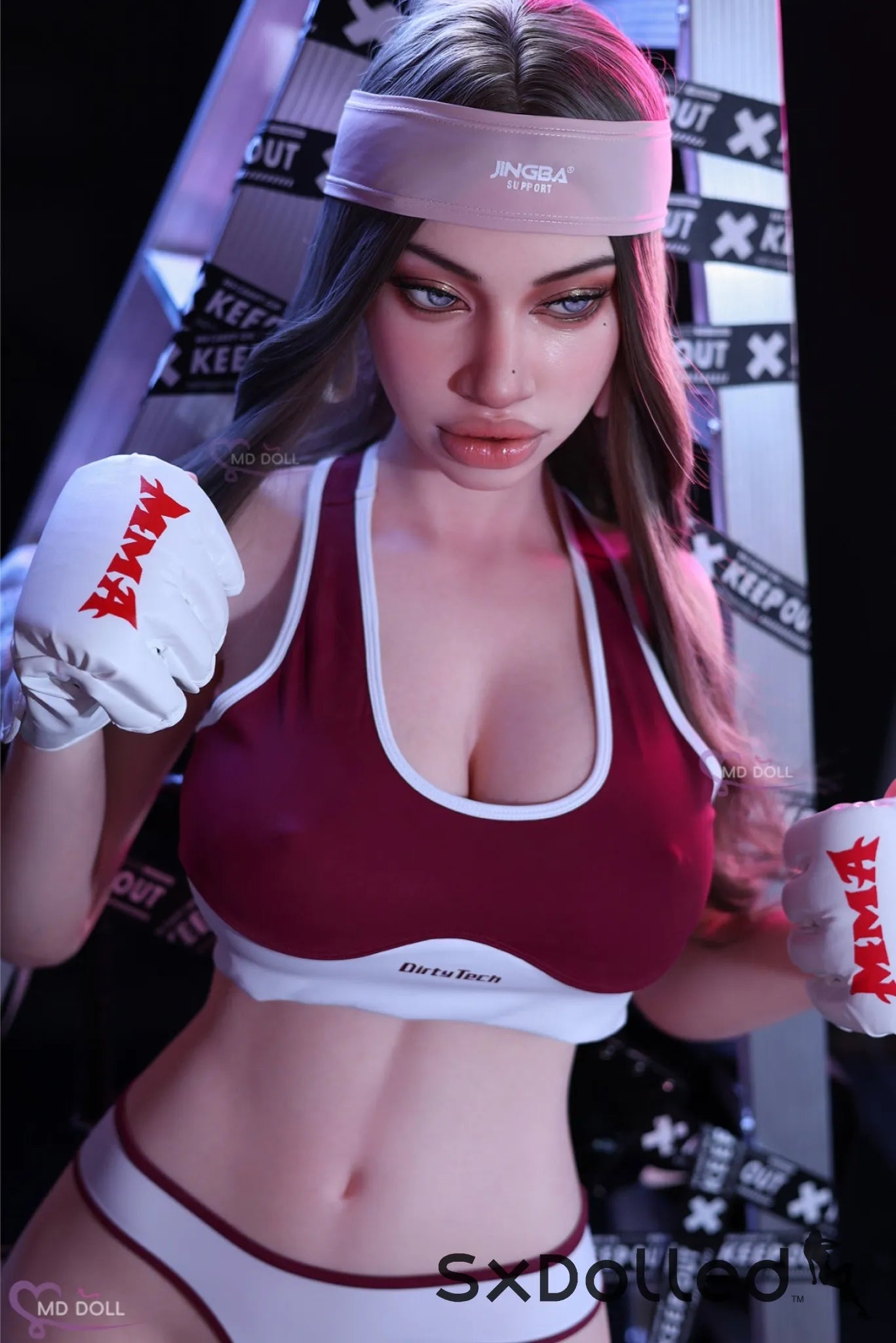 Brianna A (F-Cup) (166cm) | Female MMA Fighter Sex Doll | MD Doll F-Cup / 166cm / Brunette Sex Doll
