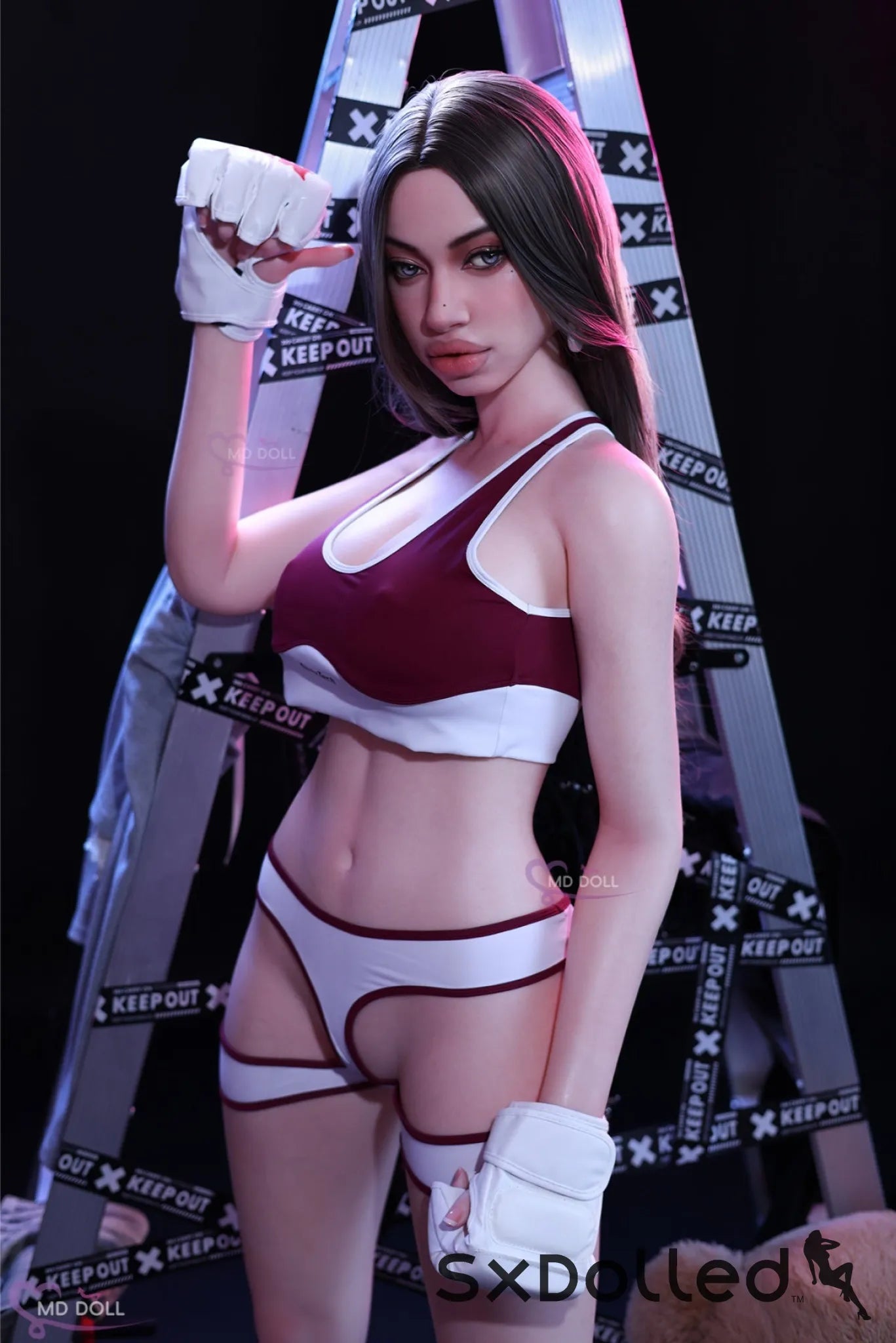 Brianna A (F-Cup) (166cm) | Female MMA Fighter Sex Doll | MD Doll F-Cup / 166cm / Brunette Sex Doll