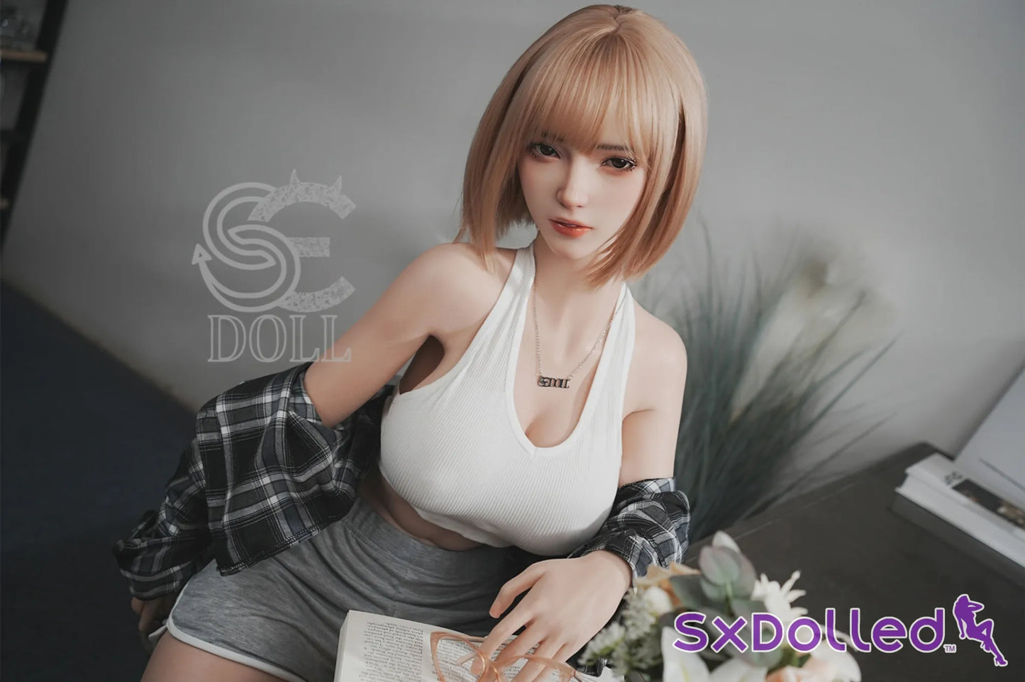 Bridget.A (E Cup) (161cm) | Caucasian Pear Sex Doll | SE Doll E Cup / 161cm / Blonde Sex Doll
