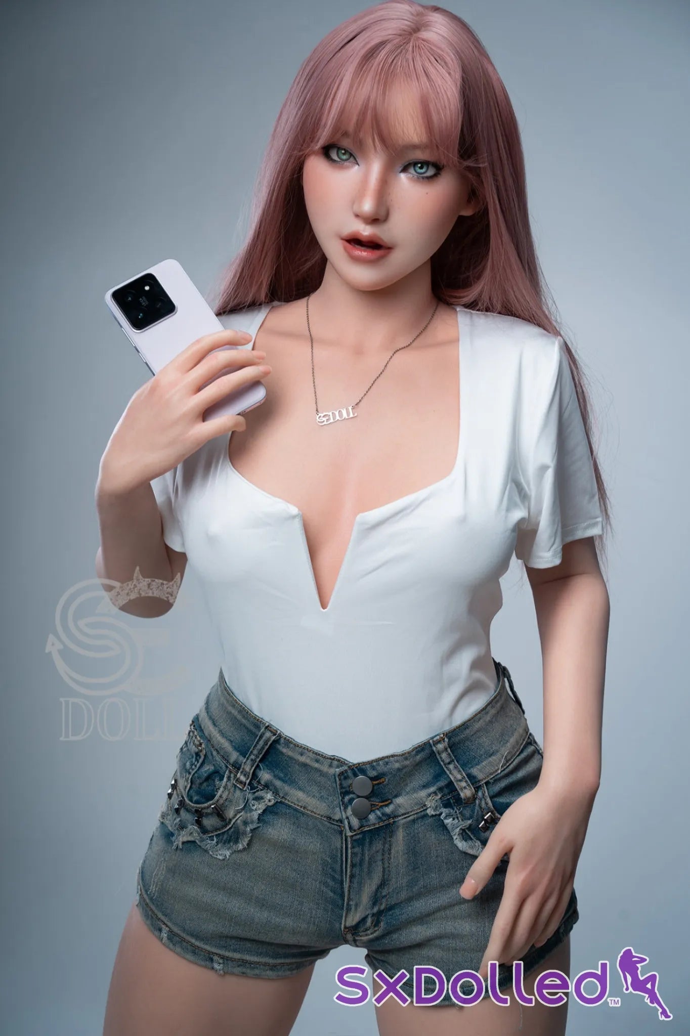 Bridget.D (C Cup) (160cm) | Pink Hair Asian Sex Doll | SE Doll C Cup / 160cm / Pink Sex Doll