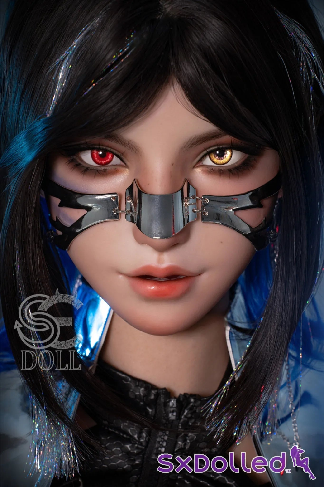 Bridget.E (E Cup) (161cm) | Thick Cyberpunk Sex Doll | SE Doll E Cup / 161cm / Black Sex Doll