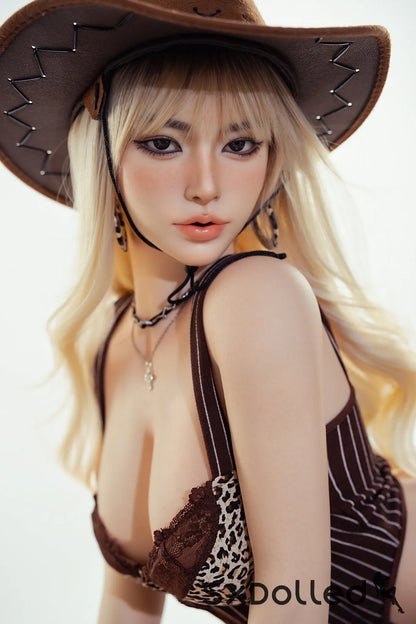 Brielle A (D-Cup) (164cm) | Blonde Cowgirl Sex Doll | SY Doll D-Cup / 164cm / Ombre Sex Doll