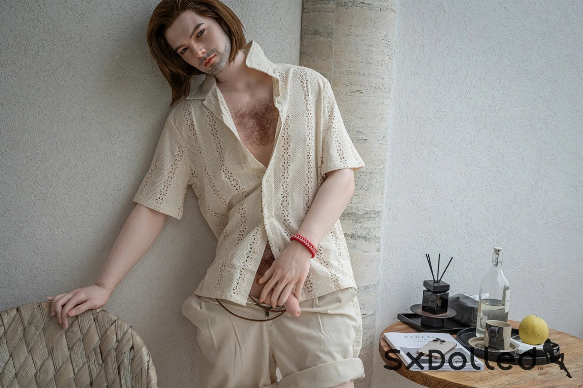 Caesar (180cm) | Muscular Caucasian Male Sex Doll | Starpery 180cm / Brunette Sex Doll