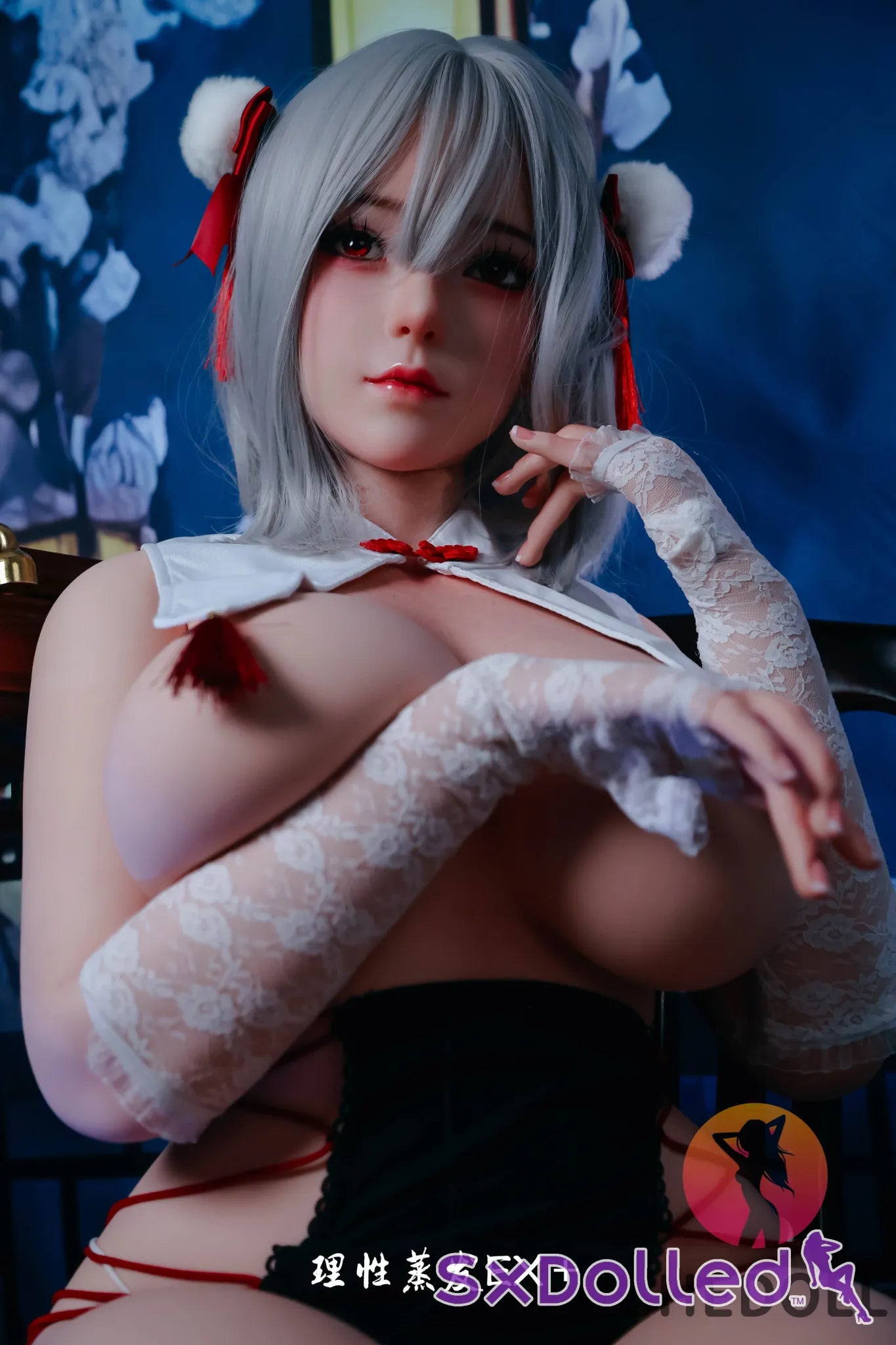 Calyra (H-Cup) (163cm) | Sex Doll H-Cup / 163cm / Grey Sex Doll