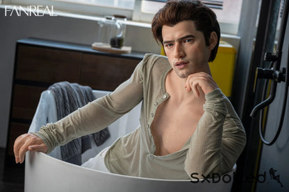 Carter (6-Inch) (173cm) | Brunette British Male Sex Doll | Fanreal 6-Inch / 173cm / Brunette Sex Doll