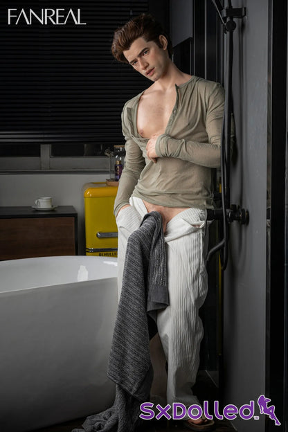 Carter (6-Inch) (173cm) | Brunette British Male Sex Doll | Fanreal 6-Inch / 173cm / Brunette Sex Doll