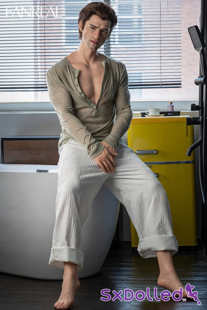 Carter (6-Inch) (173cm) | Brunette British Male Sex Doll | Fanreal 6-Inch / 173cm / Brunette Sex Doll
