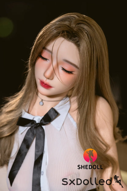 Charlene C (D-Cup) (167cm) | Sleeping Asian Sex Doll | SHEDOLL D-Cup / 167cm / Blonde Sex Doll