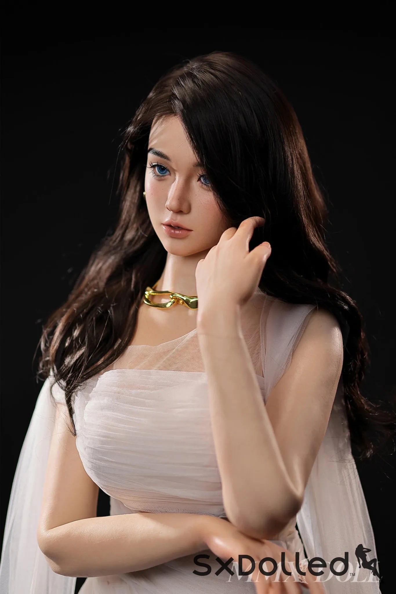 Chengzi A (G-Cup) (163cm) | Freckled Asian Sex Doll | MMX Doll G-Cup / 163cm / Brunette Sex Doll