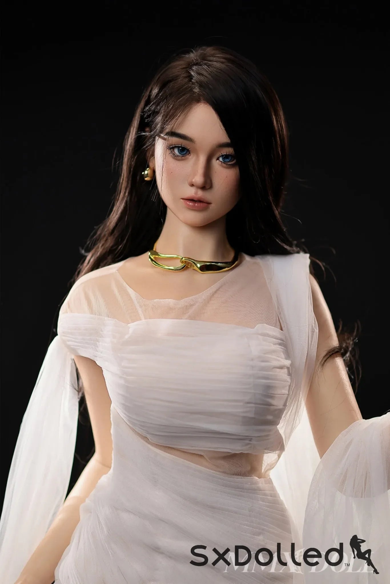 Chengzi A (G-Cup) (163cm) | Freckled Asian Sex Doll | MMX Doll G-Cup / 163cm / Brunette Sex Doll