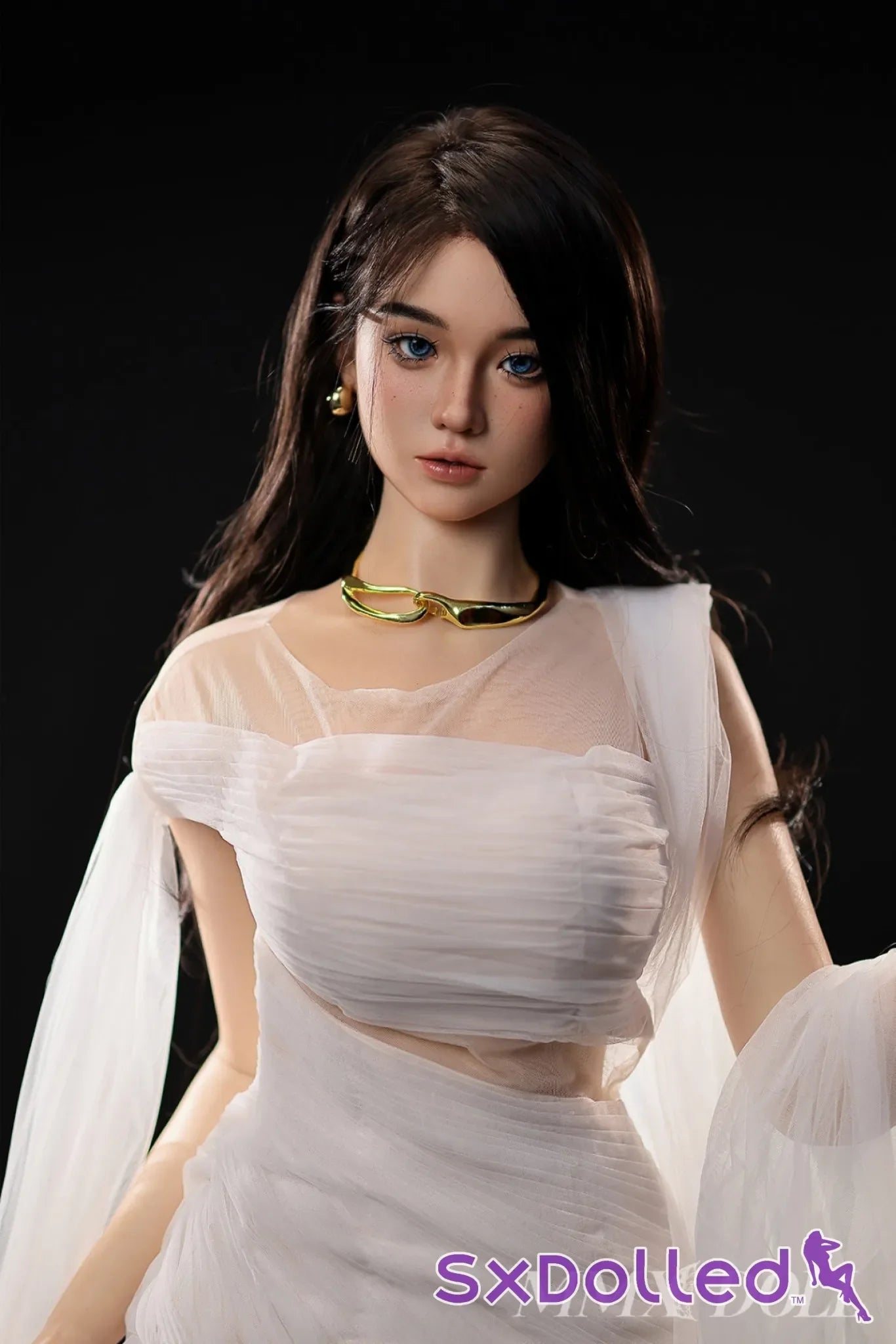 Chengzi A (G-Cup) (163cm) | Freckled Asian Sex Doll | MMX Doll G-Cup / 163cm / Brunette Sex Doll