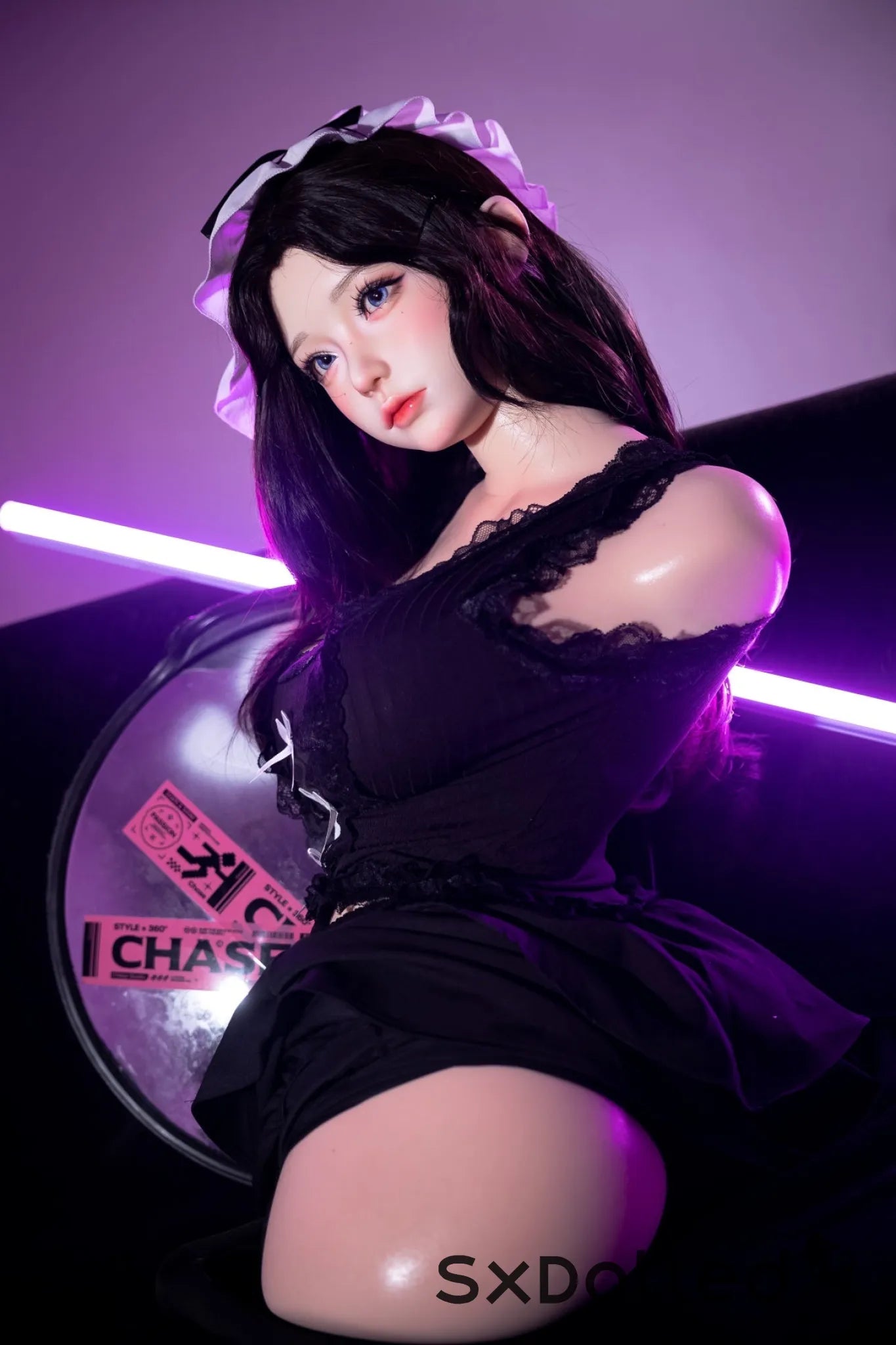 Cheryl D Torso (I-Cup) (75cm) | Asian Sex Doll Torso | SHEDOLL I-Cup / 75cm / Black Sex Torso