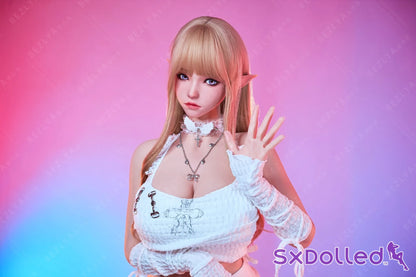 Chinatsu (K-Cup) (155cm) | Blonde Blue Eyed Silicone Sex Doll | AITIA K-Cup / 155cm / Blonde Sex Doll