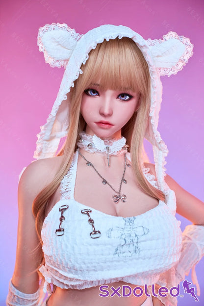 Chinatsu (K-Cup) (155cm) | Blonde Blue Eyed Silicone Sex Doll | AITIA K-Cup / 155cm / Blonde Sex Doll