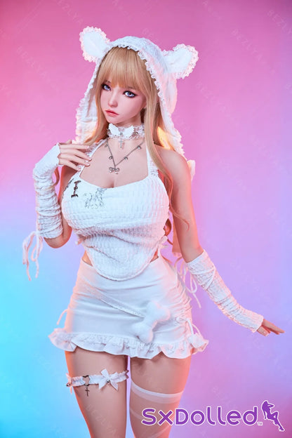Chinatsu (K-Cup) (155cm) | Blonde Blue Eyed Silicone Sex Doll | AITIA K-Cup / 155cm / Blonde Sex Doll