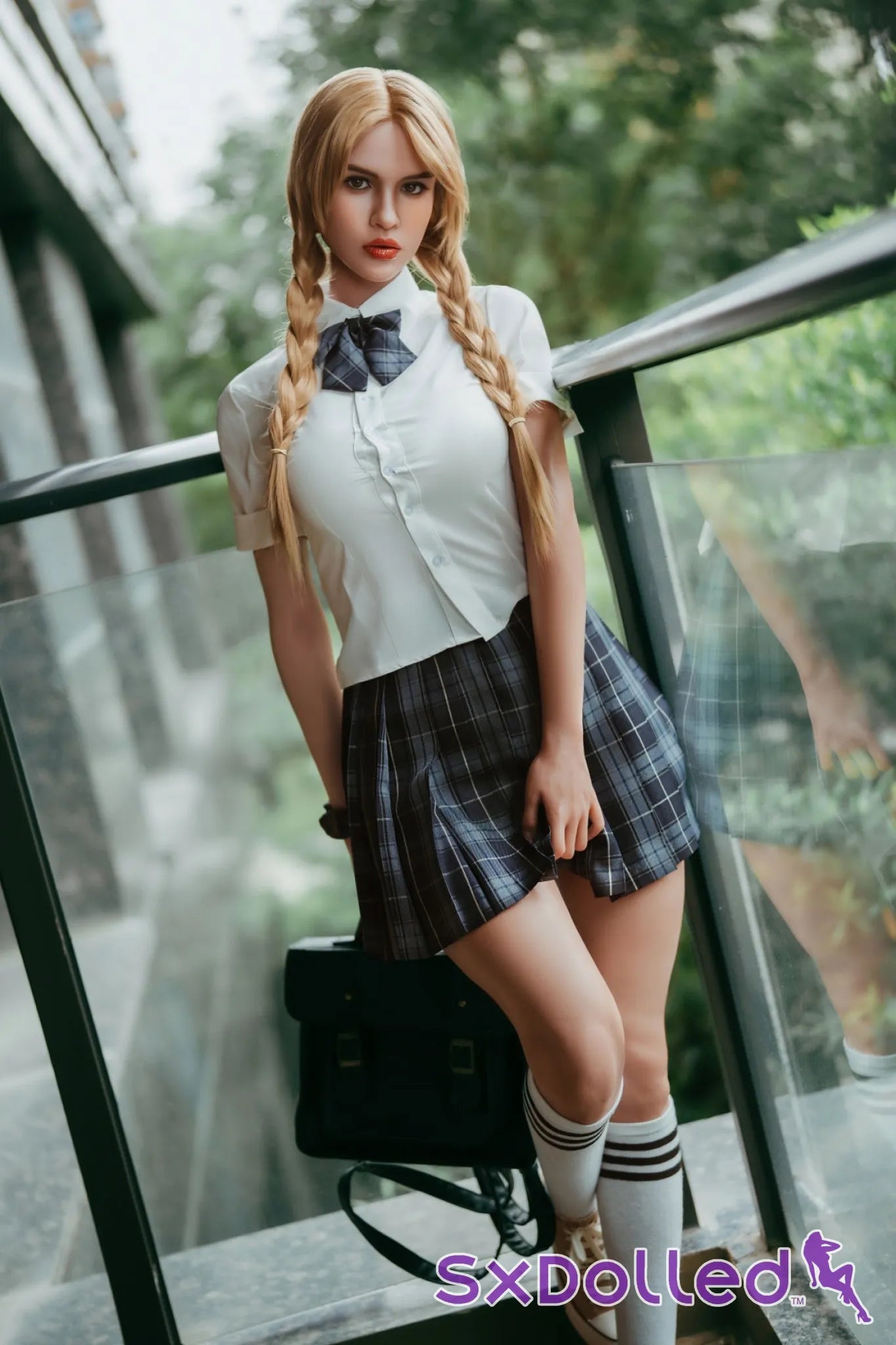 Chloe A (E-Cup) (170cm) | Uniform Costume Sex Doll | Top Fire Doll E-Cup / 170cm / Blonde Sex Doll