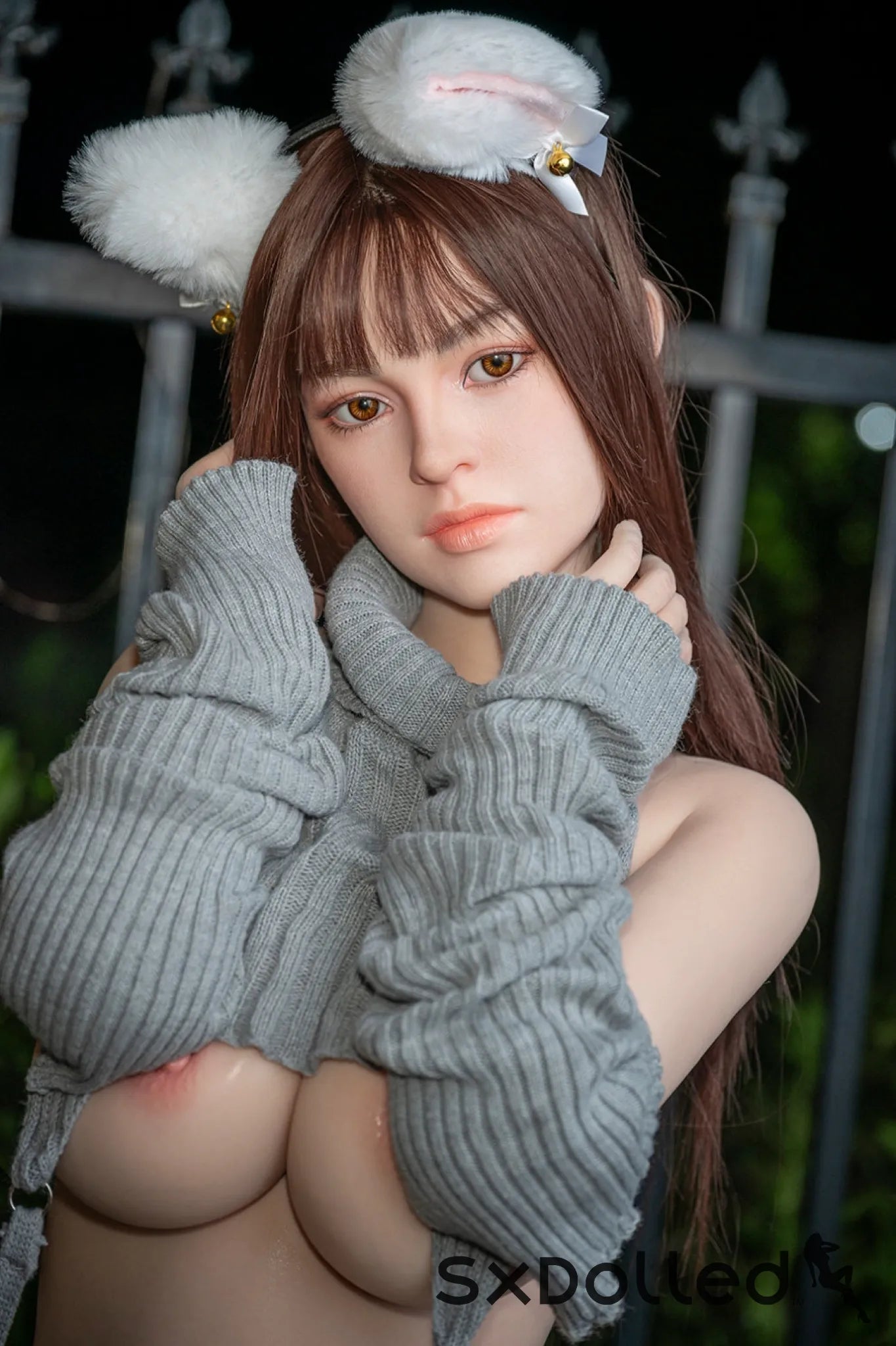 Chloe C (G-Cup) (163cm) | Caucasian Brunette Sex Doll | Starpery G-Cup / 163cm / Brunette Sex Doll