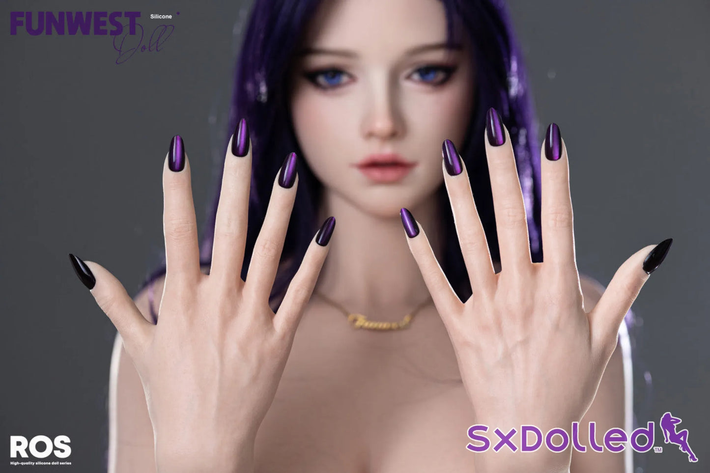 Chloe G (F-Cup) (159cm) | Purple Ninja Sex Doll | Funwest Doll - F-Cup / 159cm / Purple - Sex Doll