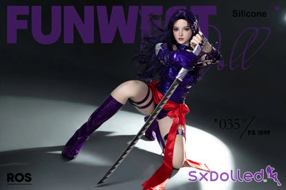 Chloe G (F-Cup) (159cm) | Purple Ninja Sex Doll | Funwest Doll - F-Cup / 159cm / Purple - Sex Doll