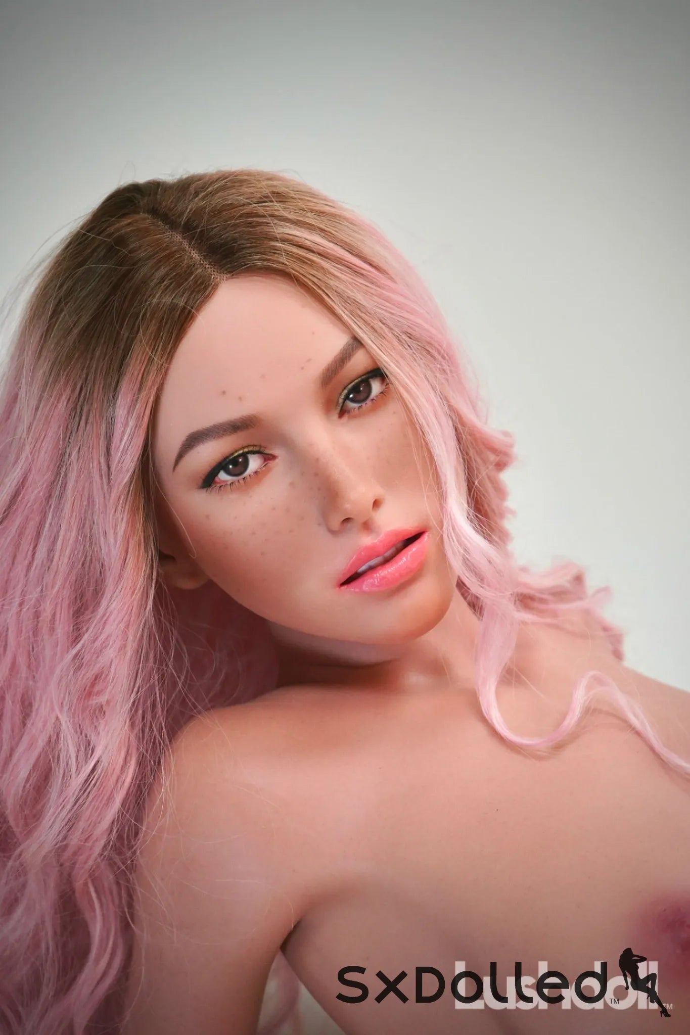 Cindy A (D Cup) (167cm) | Freckled Slim Thick Sex Doll | Lushdoll D Cup / 167cm / Ombre Sex Doll