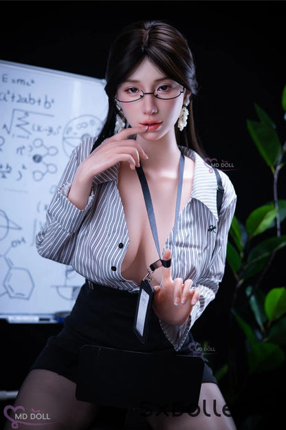 Cindy B (E-Cup) (163cm) | Asian Professor Sex Doll | MD Doll E-Cup / 163cm / Brunette Sex Doll