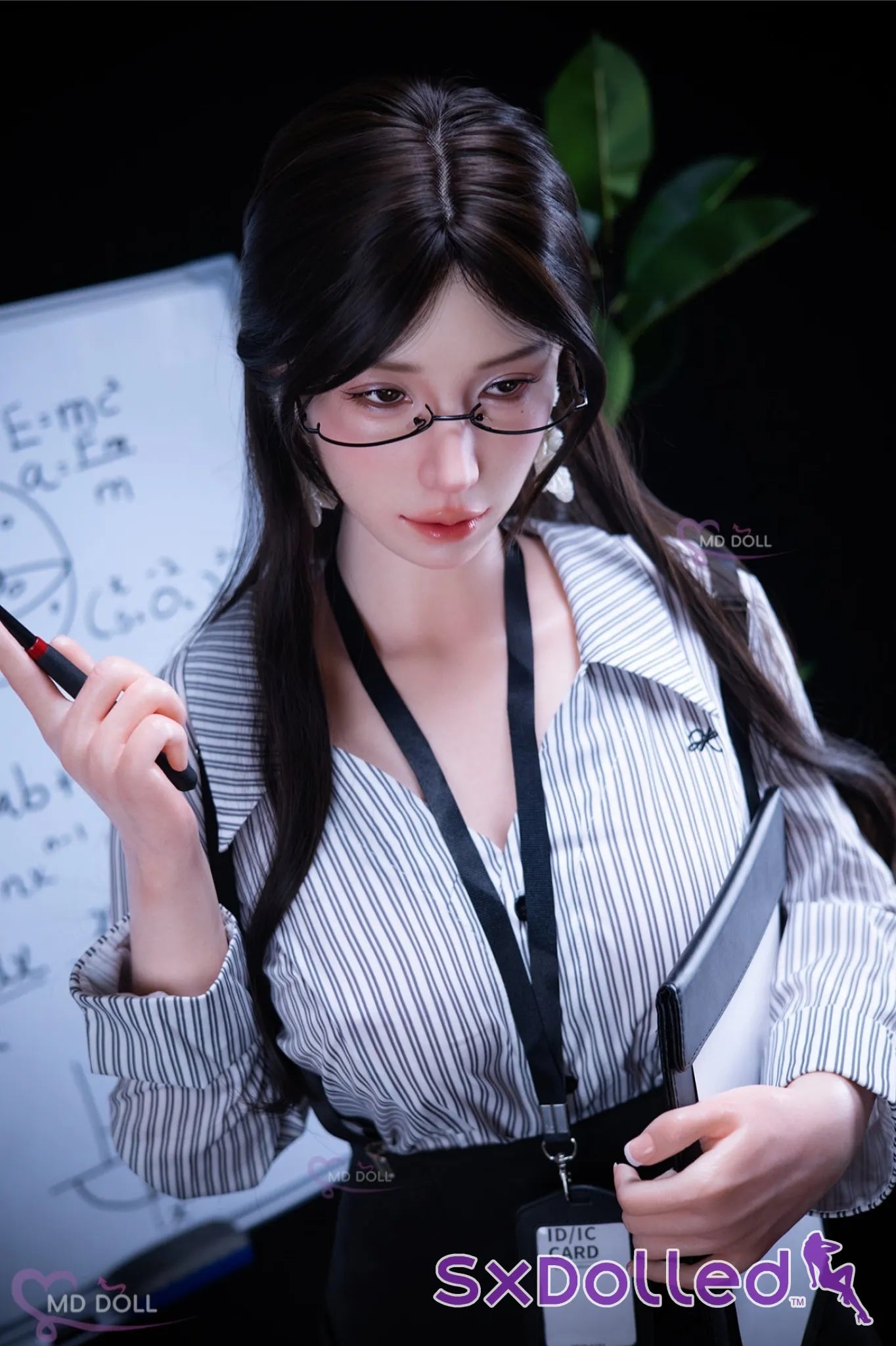 Cindy B (E-Cup) (163cm) | Asian Professor Sex Doll | MD Doll E-Cup / 163cm / Brunette Sex Doll