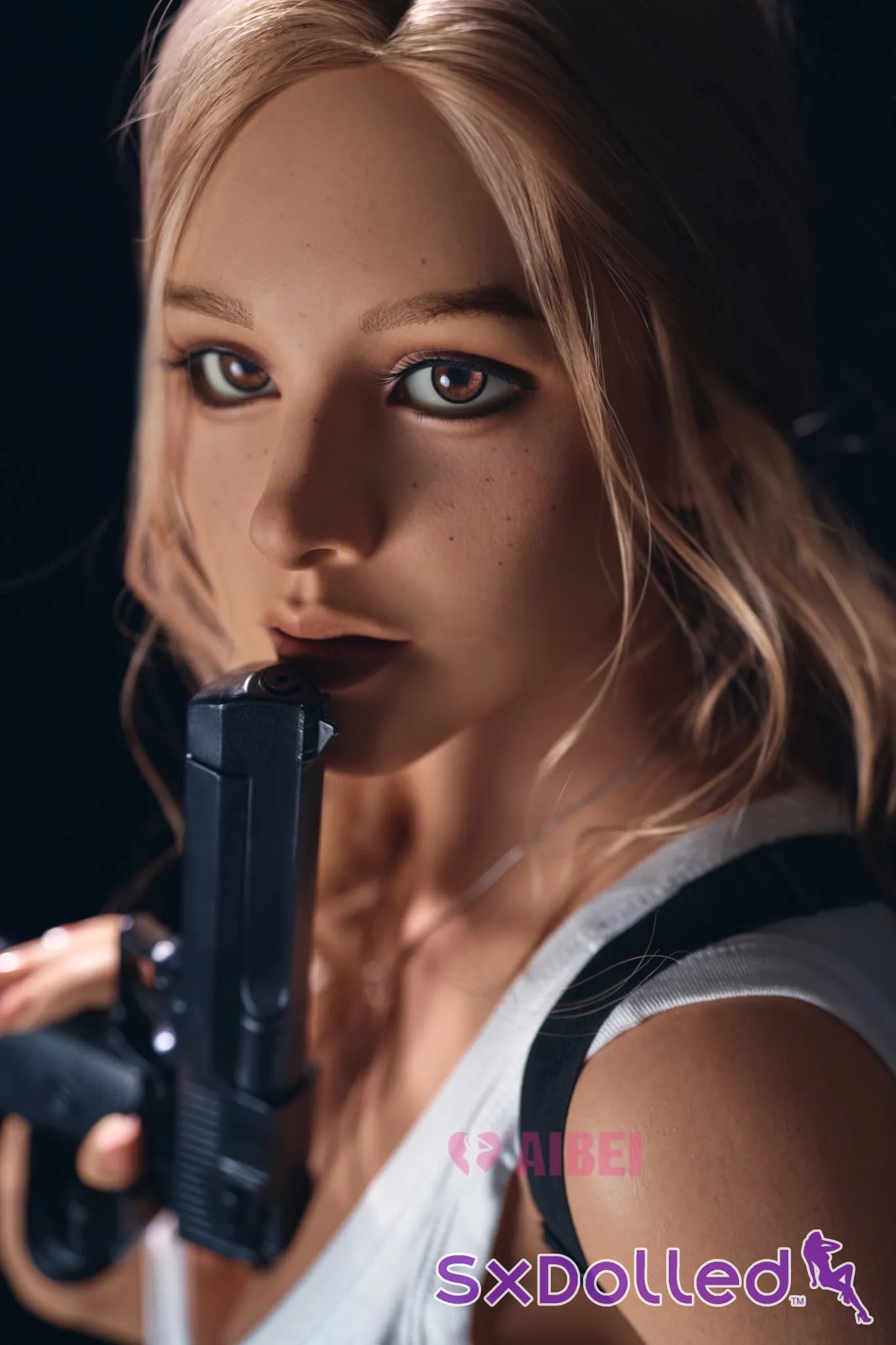 Clara H (F-Cup) (150cm) | Freckled Blonde Sex Doll | Aibei Doll - F-Cup / 150cm / Blonde - Sex Doll