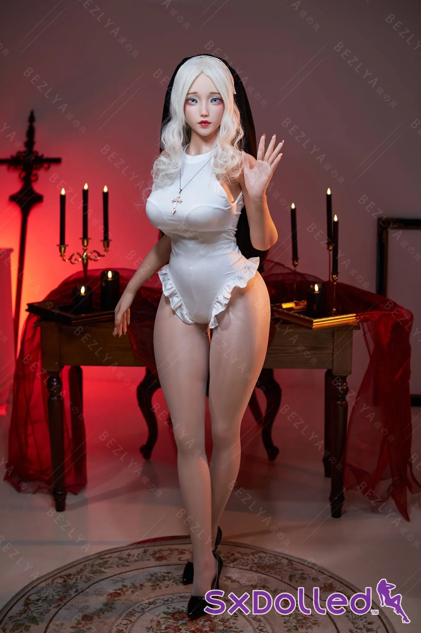 Cyrtenthera (K-Cup) (155cm) | Sexy Asian Nun Sex Doll | AITIA K-Cup / 155cm / White Sex Doll