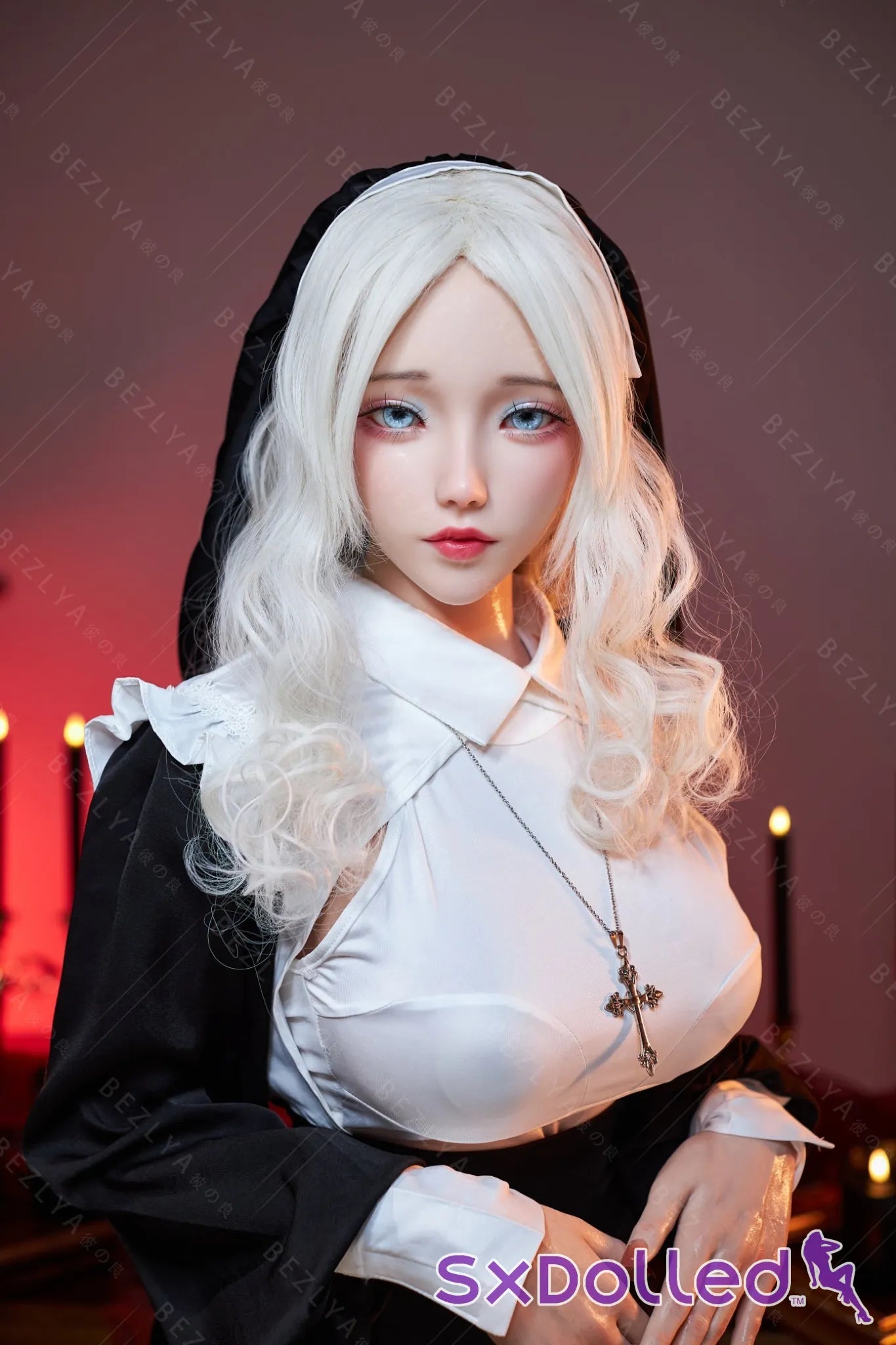 Cyrtenthera (K-Cup) (155cm) | Sexy Asian Nun Sex Doll | AITIA K-Cup / 155cm / White Sex Doll