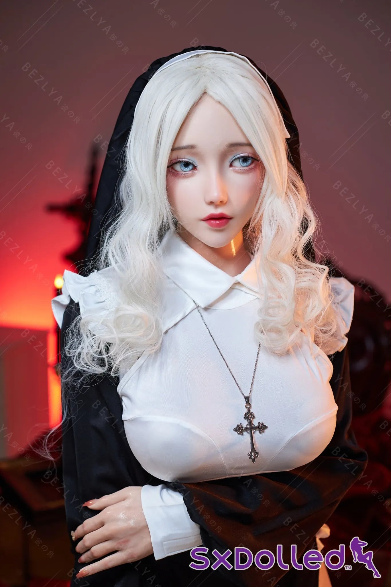 Cyrtenthera (K-Cup) (155cm) | Sexy Asian Nun Sex Doll | AITIA K-Cup / 155cm / White Sex Doll