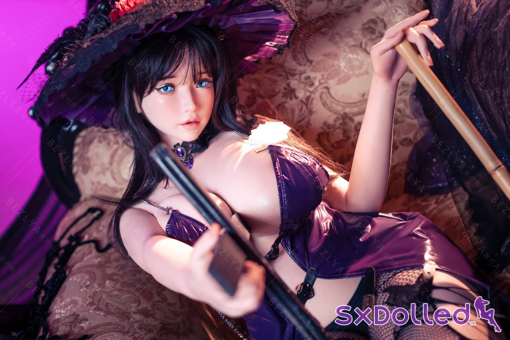 Delisra (H-Cup) (160cm) | Halloween Japanese Sex Doll | AITIA H-Cup / 160cm / Black Sex Doll