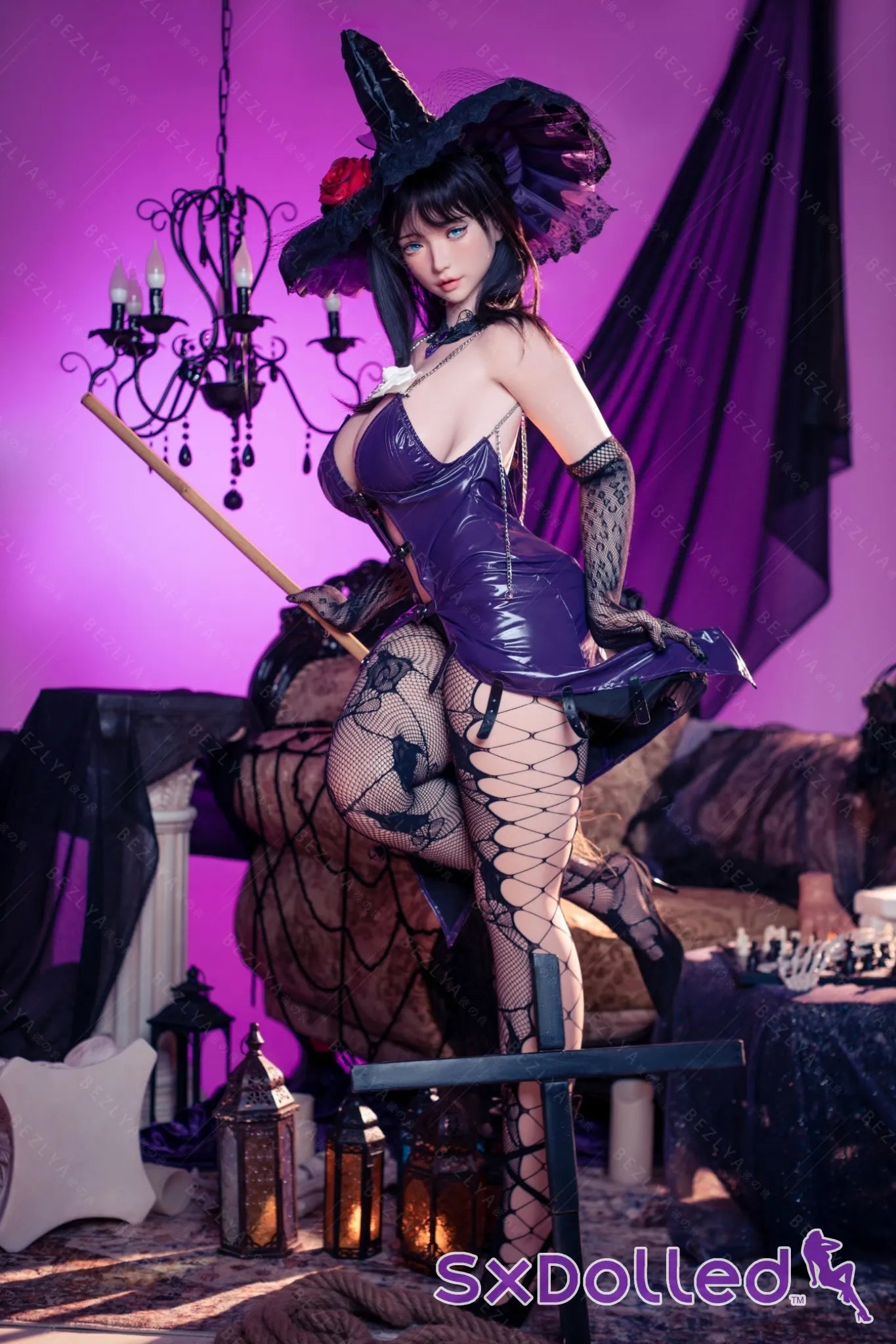Delisra (H-Cup) (160cm) | Halloween Japanese Sex Doll | AITIA H-Cup / 160cm / Black Sex Doll