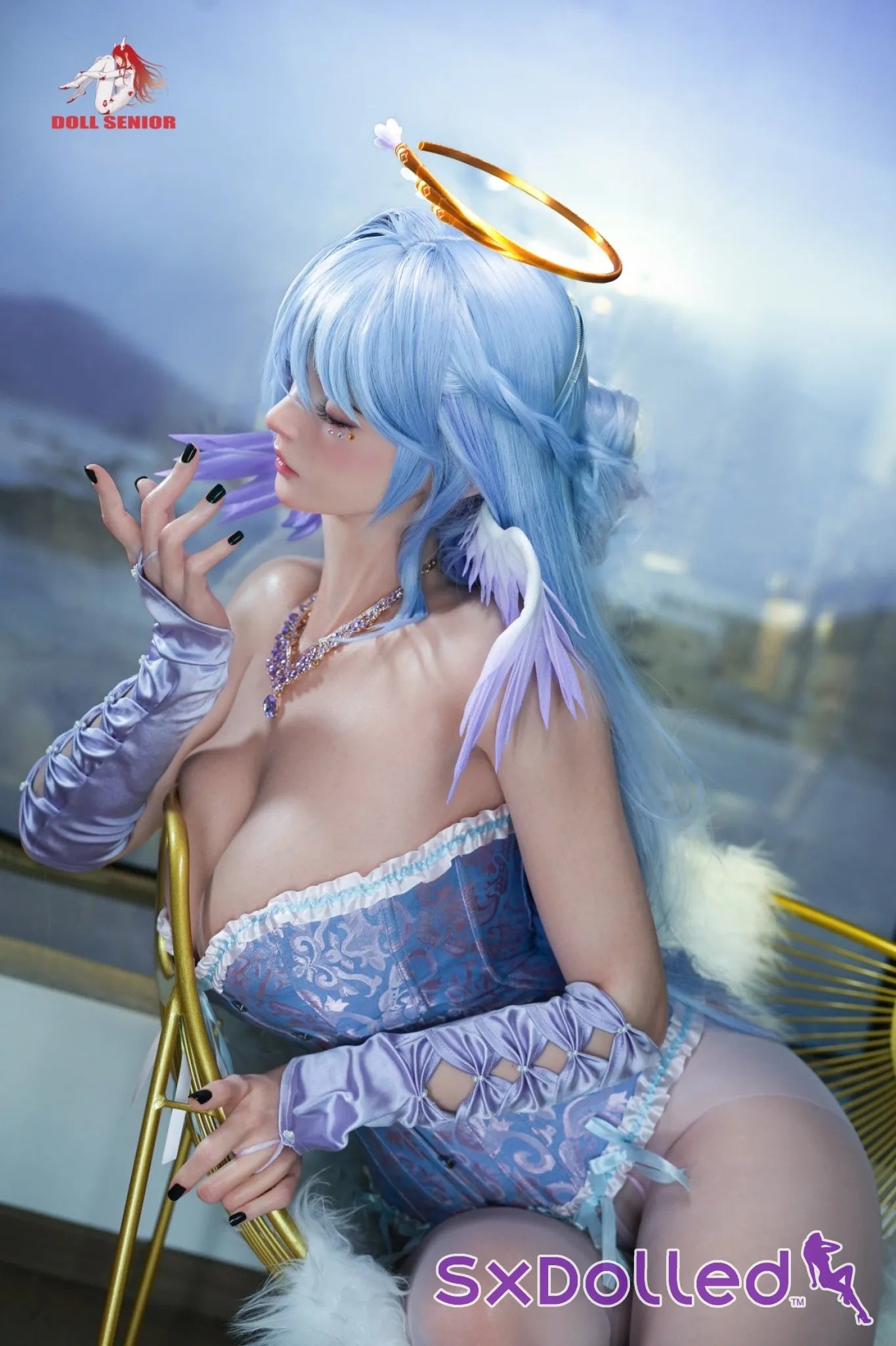 Dream B (G-Cup) (170cm) | Angelic Cosplay Sex Doll | Doll Senior G-Cup / 170cm / Blue Sex Doll