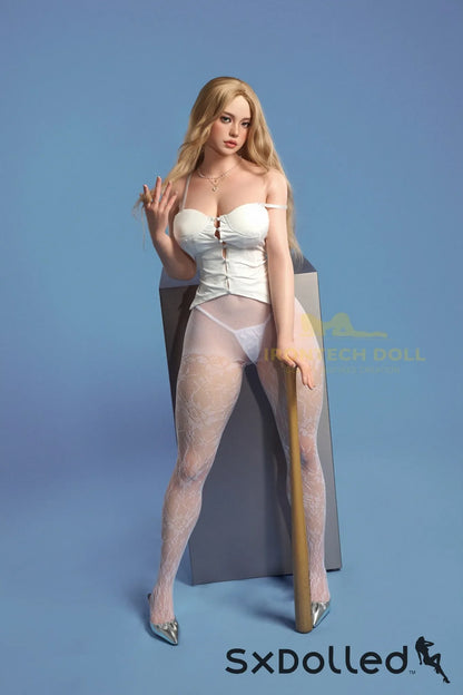 Eileen A (H-Cup) (164cm) | Blonde Thick Curvy Sex Doll | Irontech Doll H-Cup / 164cm / Blonde Sex Doll