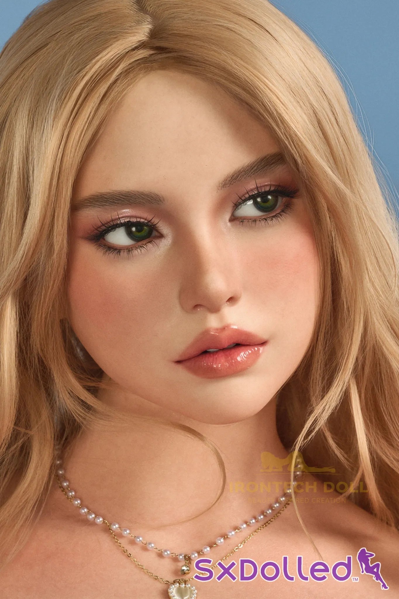 Eileen A (H-Cup) (164cm) | Blonde Thick Curvy Sex Doll | Irontech Doll H-Cup / 164cm / Blonde Sex Doll