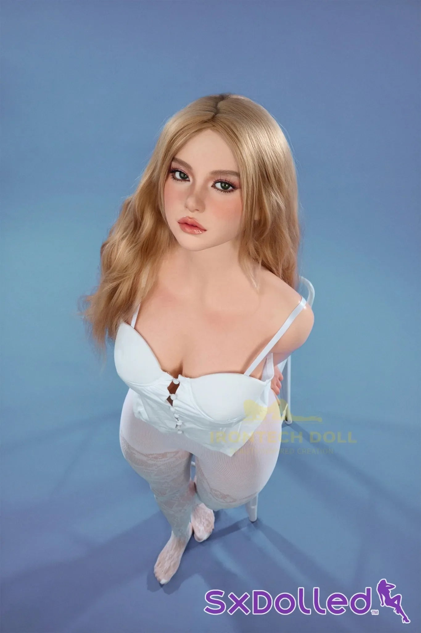 Eileen A (H-Cup) (164cm) | Blonde Thick Curvy Sex Doll | Irontech Doll H-Cup / 164cm / Blonde Sex Doll