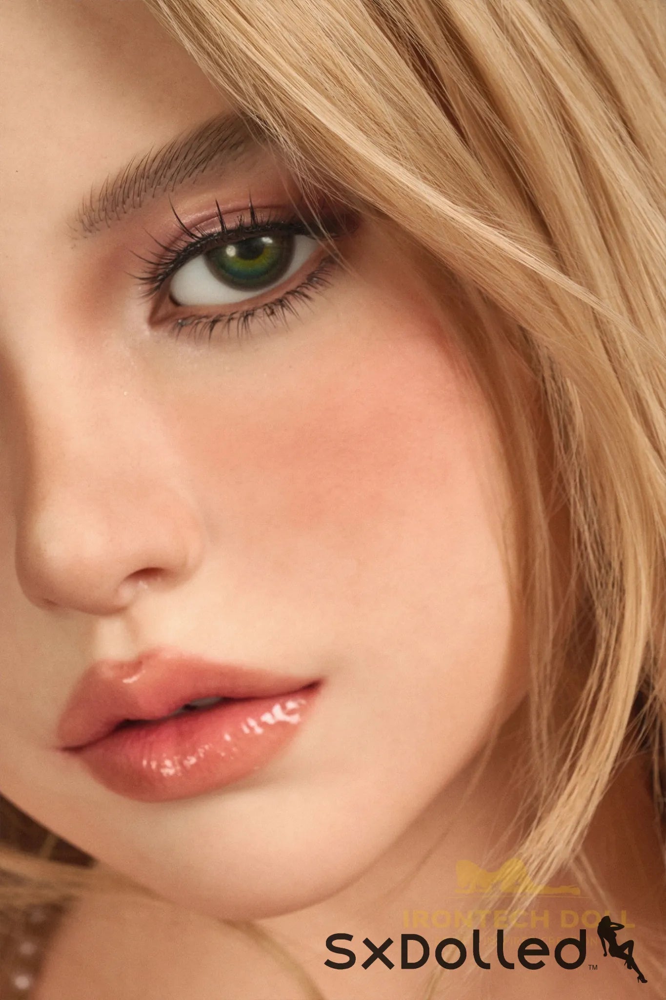 Eileen A (H-Cup) (164cm) | Blonde Thick Curvy Sex Doll | Irontech Doll H-Cup / 164cm / Blonde Sex Doll