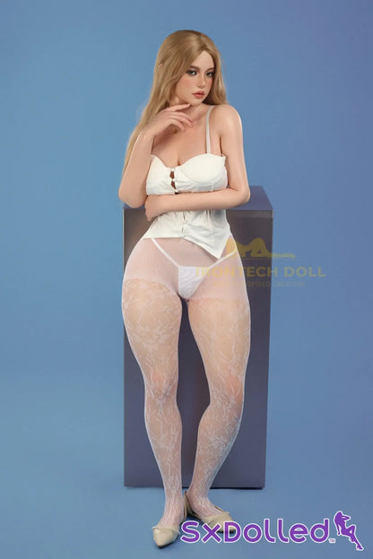 Eileen A (H-Cup) (164cm) | Blonde Thick Curvy Sex Doll | Irontech Doll H-Cup / 164cm / Blonde Sex Doll