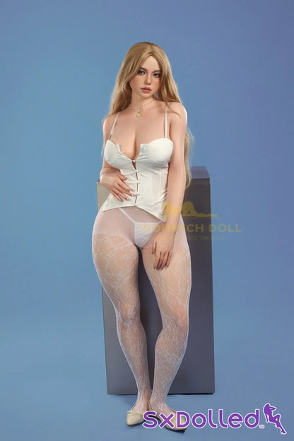 Eileen A (H-Cup) (164cm) | Blonde Thick Curvy Sex Doll | Irontech Doll H-Cup / 164cm / Blonde Sex Doll