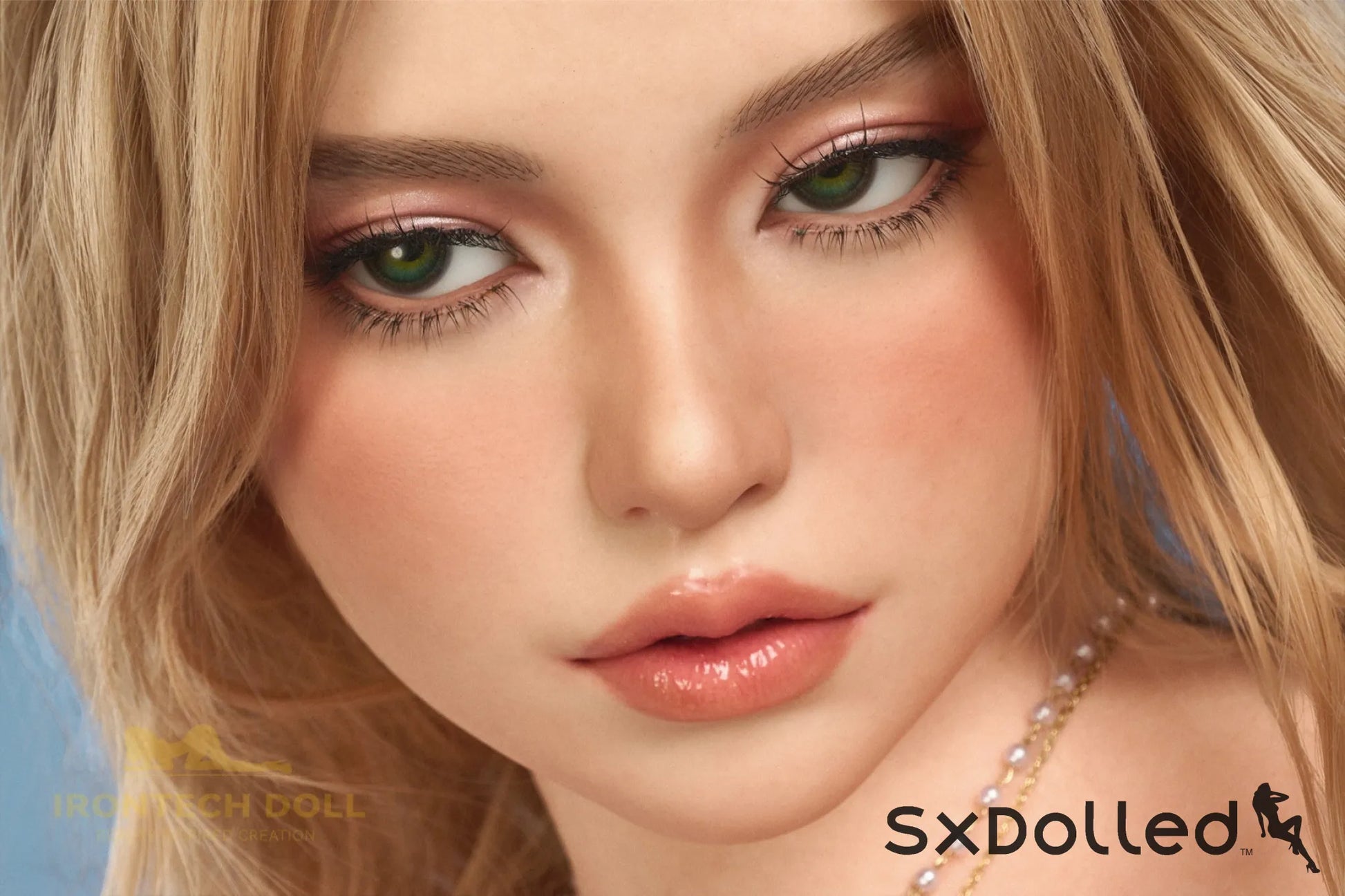 Eileen A (H-Cup) (164cm) | Blonde Thick Curvy Sex Doll | Irontech Doll H-Cup / 164cm / Blonde Sex Doll