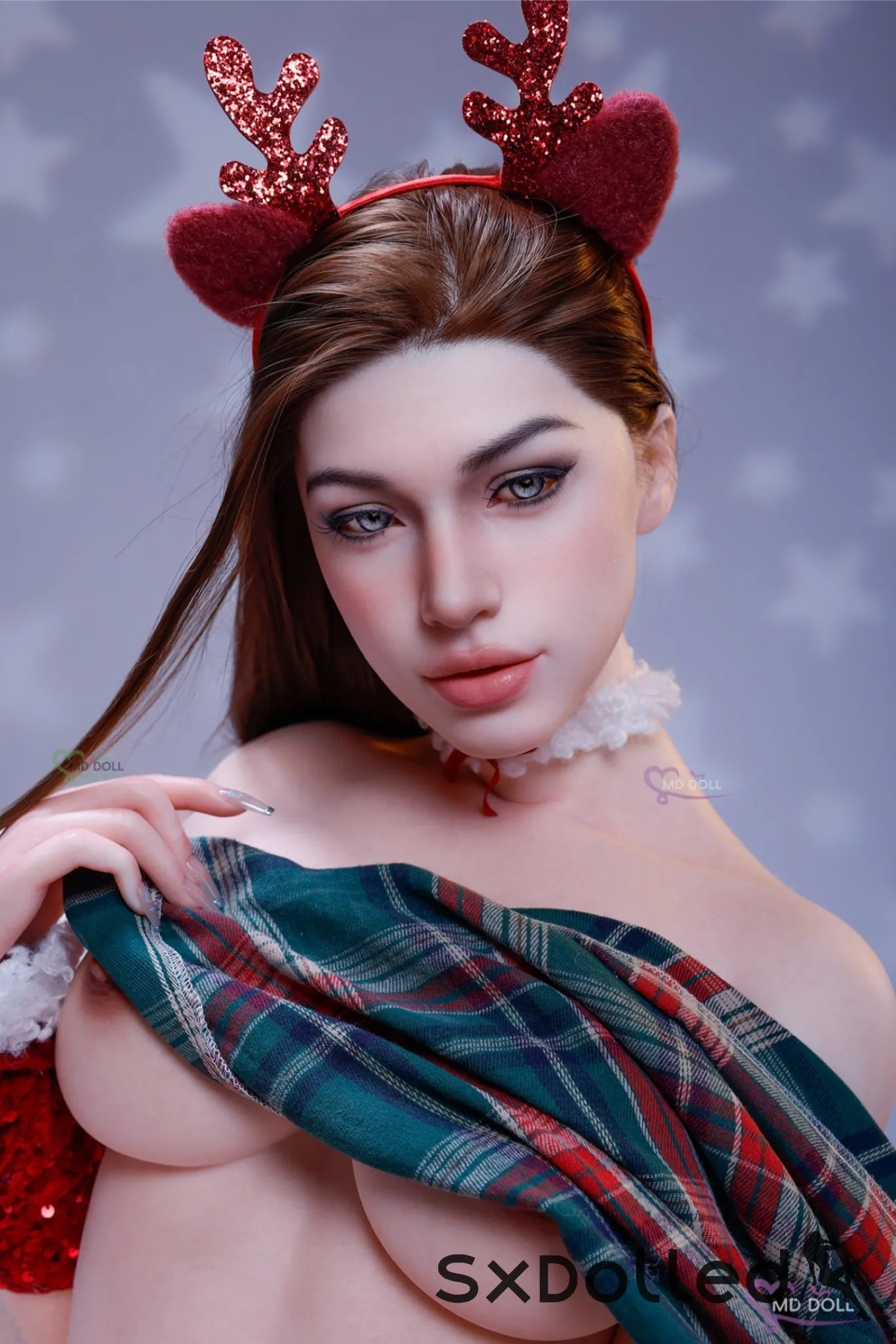 Eileen B (D-Cup) (166cm) | Christmas Edition Sex Doll | MD Doll D-Cup / 166cm / Brunette Sex Doll