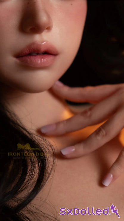 Eileen G (L-Cup) (164cm) | Mysterious Midnight Temptress Sex Doll | Irontech Doll - L-Cup / 164cm / Black - Sex Doll
