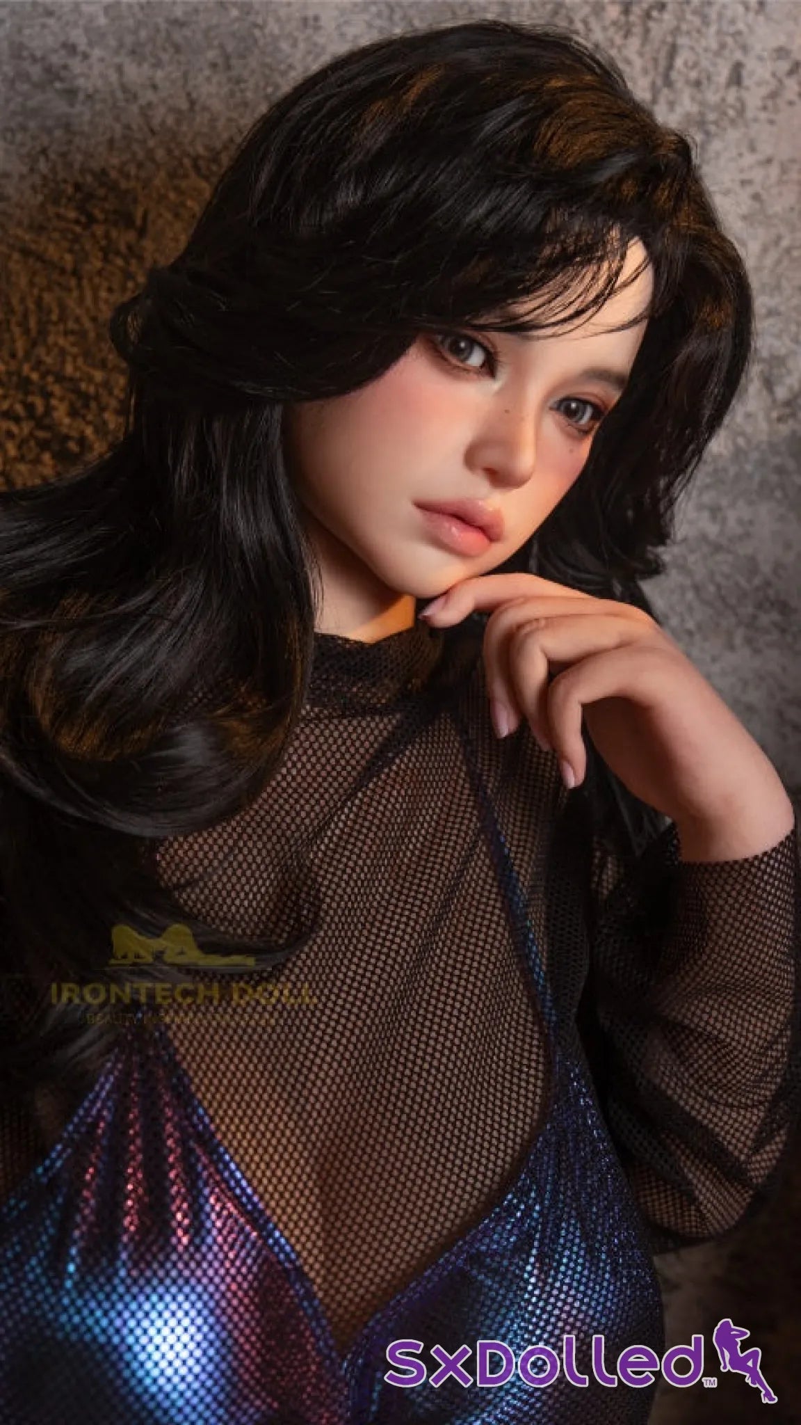 Eileen G (L-Cup) (164cm) | Mysterious Midnight Temptress Sex Doll | Irontech Doll - L-Cup / 164cm / Black - Sex Doll