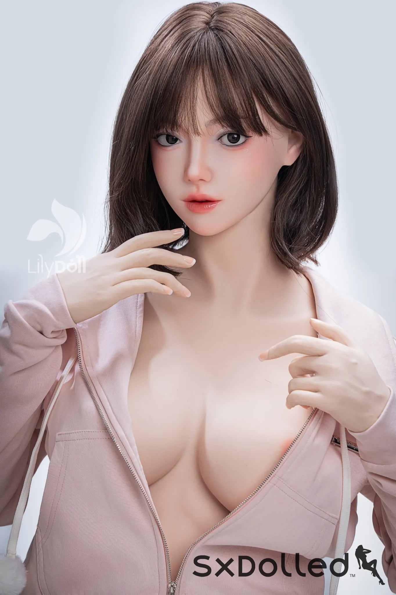 Elara B (F-Cup) (168cm) | Short Hair Asian Sex Doll | Lily Doll F-Cup / 168cm / Brunette Sex Doll