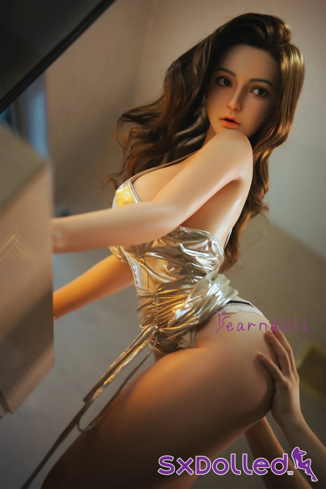 Eletta A (F-Cup) (169cm) | ROS Pear Brunette Sex Doll | Yearn Doll F-Cup / 169cm / Brunette Sex Doll