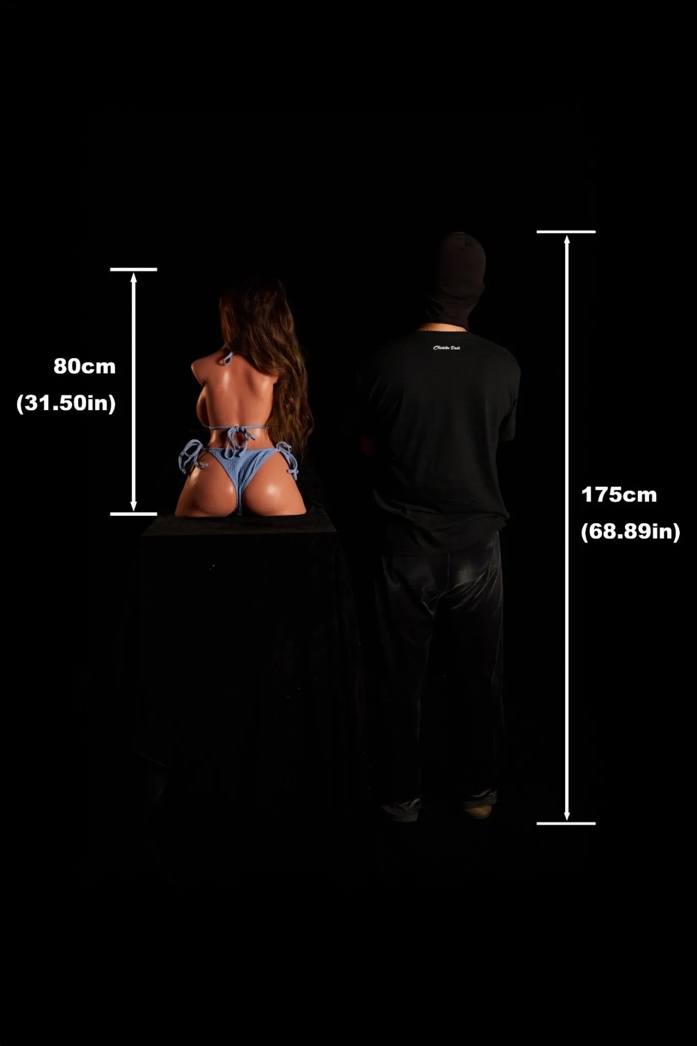 Eliza A (G-Cup) (80cm) | Latina Sex Doll Torso | Climax Doll G-Cup / 80cm / Brunette Sex Torso