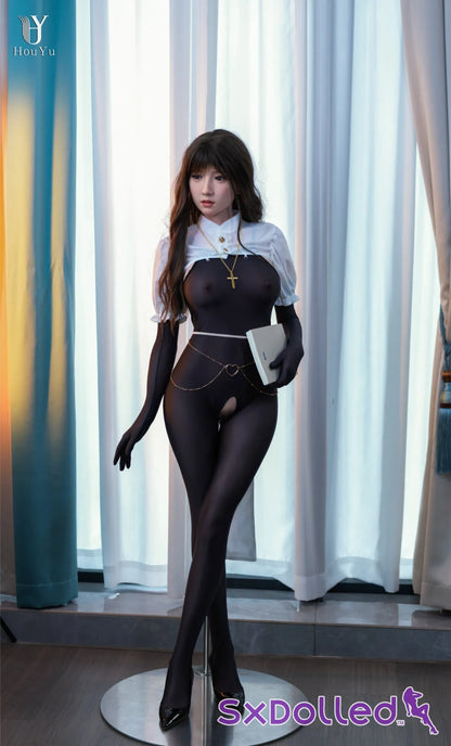 Elle A (F-Cup) (158cm) | Asian Ultra Realistic Sex Doll | Houyu Doll F-Cup / 158cm / Brunette Sex Doll