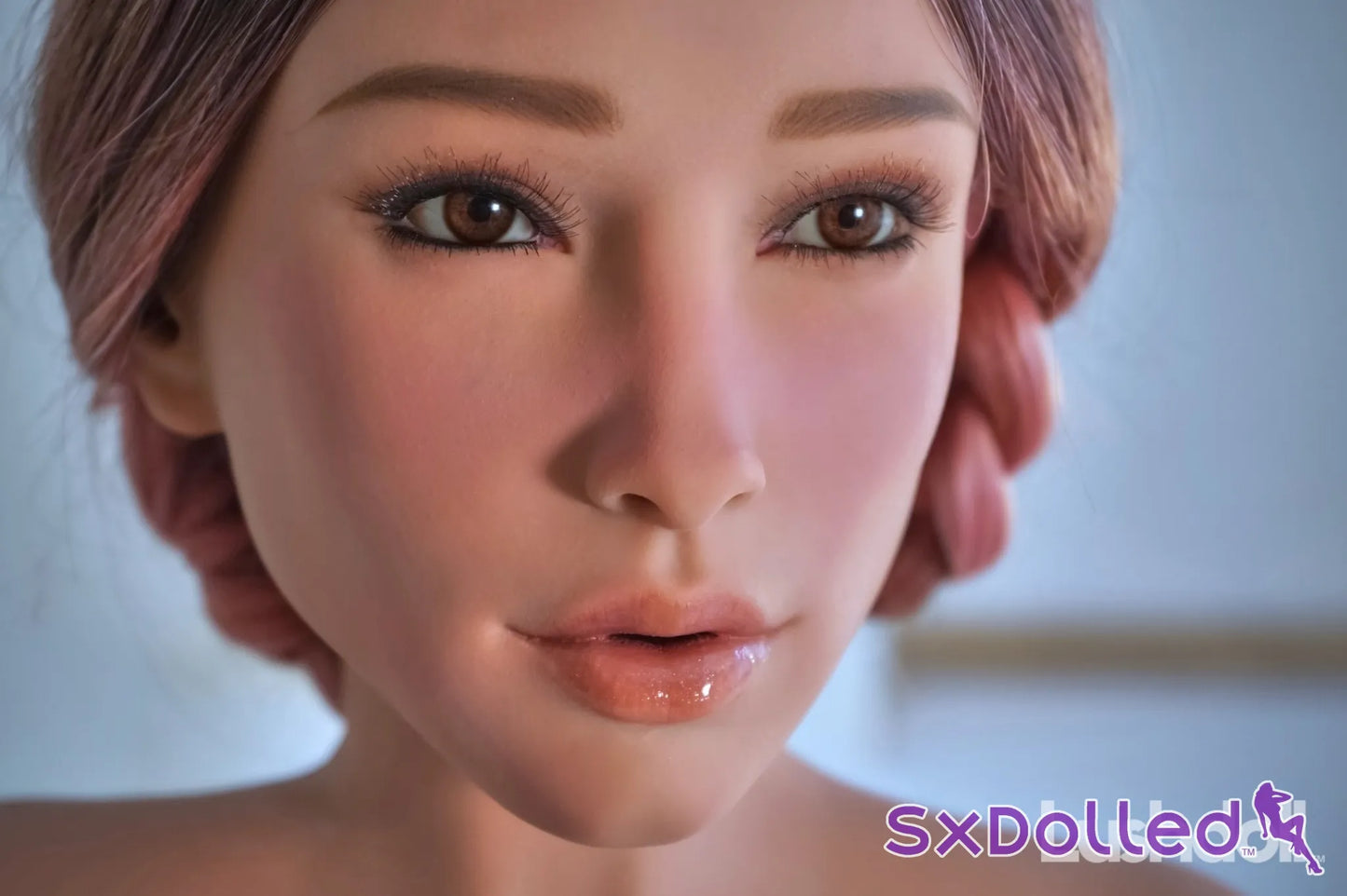 Ellie A (E Cup) (165cm) | Pink Hair Pear Latina Sex Doll | Lushdoll E Cup / 165cm / Ombre Sex Doll