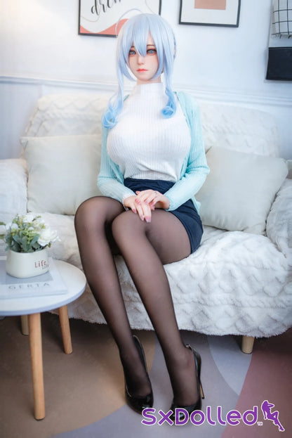 Emiko (I-Cup) (155cm) | Sex Doll I-Cup / 155cm / Blue Sex Doll