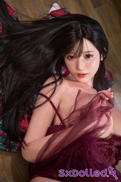 Emilia B (J-Cup) (159cm) | Asian Sugar Siren Sex Doll | Real Lady - J-Cup / 159cm / Brunette - Sex Doll